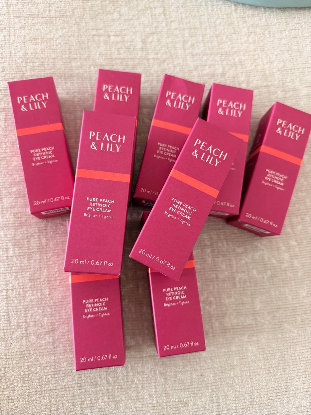 Peach & Lily Pure Peach Retinoic Eye Cream 0.67 oz 20ml NEW